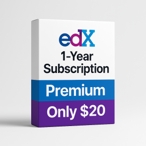 edX Premium – 1 Year Subscription